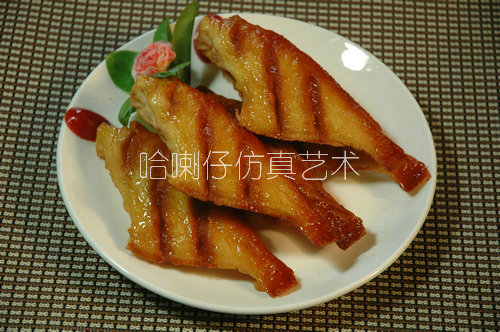 扒皮魚模型